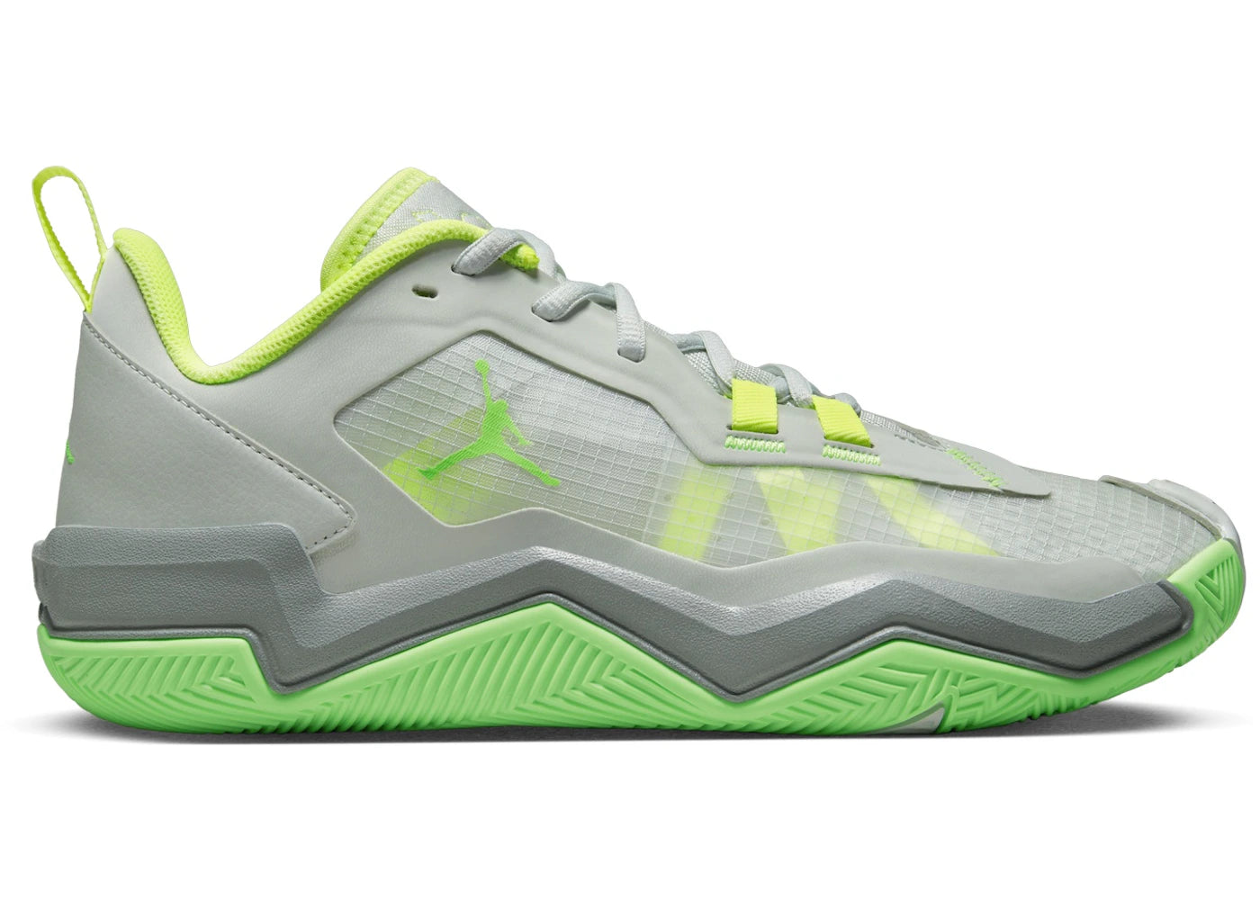 Jordan One Take 4 Light Silver Volt Particle Grey Green Strike