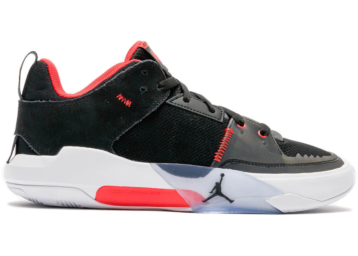 Jordan One Take 5 Black Habanero Red (Translucent Outsole) (GS)