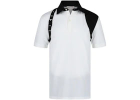 Alexander McQueen Harness Polo Shirt White