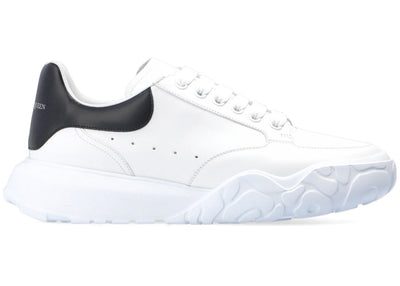 Alexander McQueen Oversized Court Trainer White Black