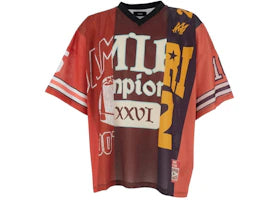 AMIRI Spliced Oversized Tee Red