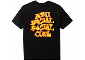 Anti Social Social Club Low Brow Tee Black