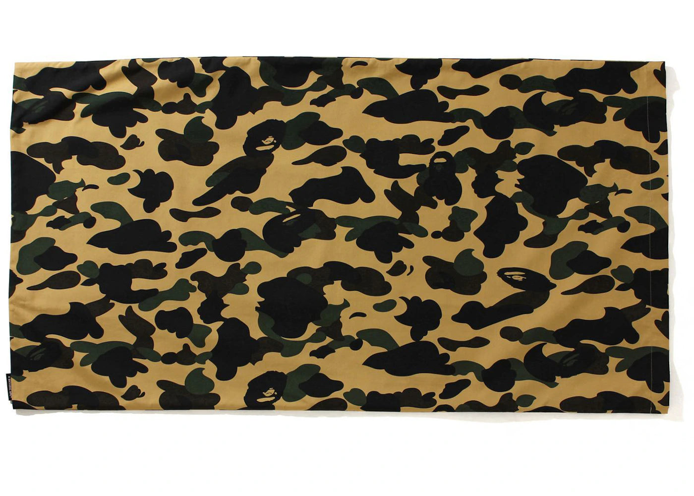 BAPE 1st Camo Large Pillow Case Yellow sneakers - authentic BAPE shoes