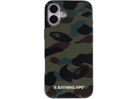 BAPE 1st Camo iPhone 16 Plus Case Green