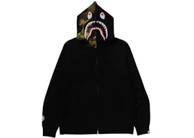BAPE 1st Shark Full Zip Hoodie Black