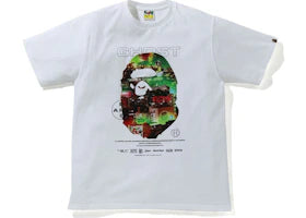 BAPE A Bathing Ape Ghorst 2 Relaxed Fit Tee White