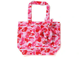 BAPE ABC Camo Bear Eco S Bag Pink
