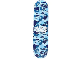 BAPE ABC Camo Skateboard Deck Blue
