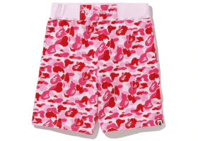 BAPE ABC Camo Sweat Shorts Pink