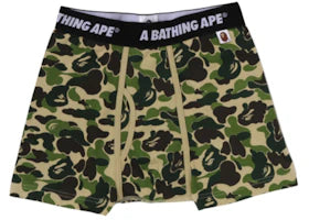 BAPE ABC Camo Trunks Underwear Green
