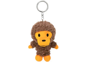 BAPE Baby Milo Brown Plush Keychain Brown