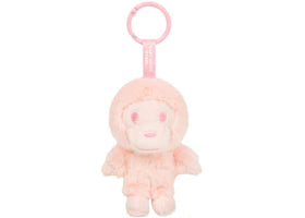 BAPE Baby Milo Plush Keychain (SS26) Pale Pink