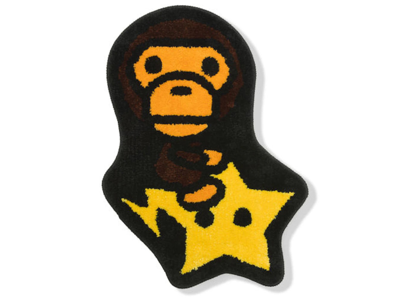 BAPE Baby Milo Sta Rug Brown Yellow sneakers - authentic BAPE shoes