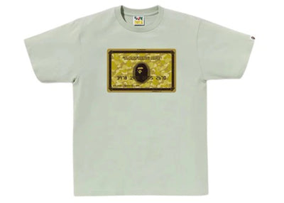 BAPE Card Tee Green/Gold