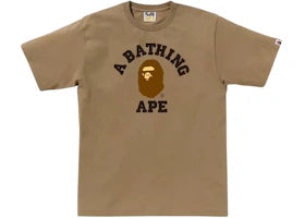 BAPE College (SS25) Tee Beige