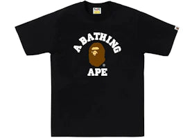 BAPE College Tee (FW25) Black