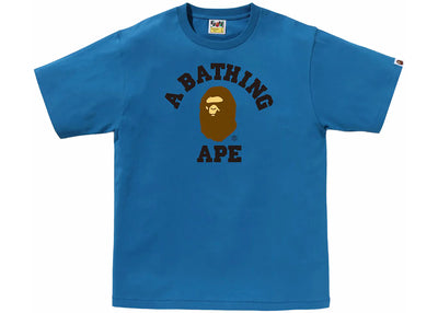 BAPE College Tee (SS24) Blue