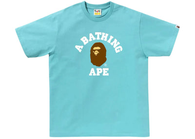 BAPE College Tee (SS25) Blue