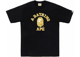BAPE Color Camo College Tee (SS24) Black/Yellow