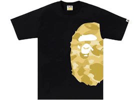 BAPE Color Camo Side Big Ape Head Tee (FW25) Black/Yellow
