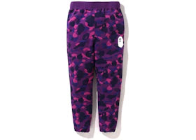 BAPE Color Camo Sweat Pants (FW22) Purple