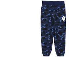 BAPE Color Camo Wide Fit Sweat Pants Navy