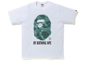 BAPE Color Camo by Bathing Ape Tee White/Green