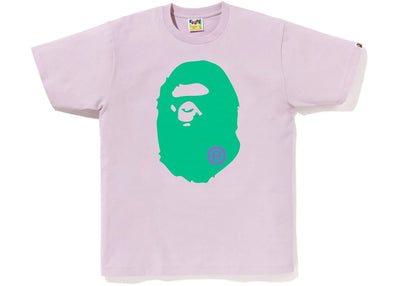 BAPE Colors Big Ape Head Tee (SS23) Purple
