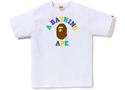 BAPE Colors College Tee (SS23) White