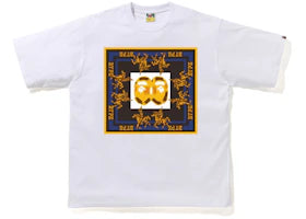 BAPE Double Ape Head Relaxed T-shirt White