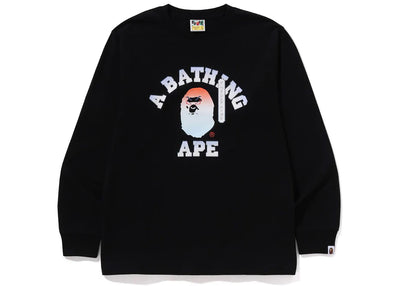 BAPE Kabuki Head L/S Tee Black