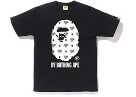 BAPE Monogram by Bathing Tee Black/White