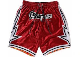 BAPE Reversible Basketball Shorts Red