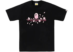 BAPE Sakura Logo Tee (SS26) Black