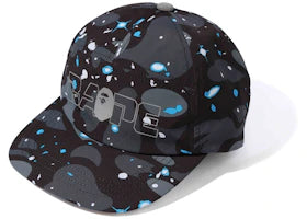 BAPE Space Camo Cap Black