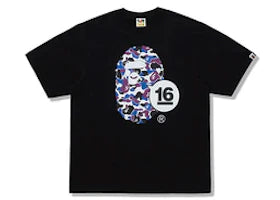 BAPE Store Hong Kong 16th Anniversary HK Camo Tee Black