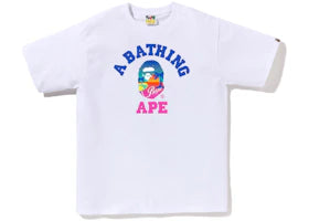 BAPE Sunset Beach Tee White