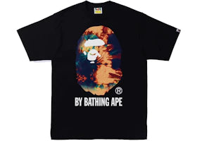 BAPE Tie Dye By Bathing Ape Tee Black/Navy