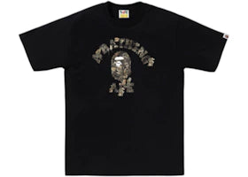 BAPE Tree Edge Camo College Tee Black/Brown
