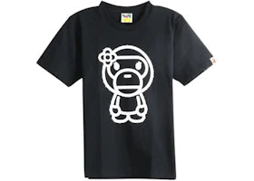 BAPE Women's Crystal Stone Big Baby Lisa Tee (SS26) Black/White