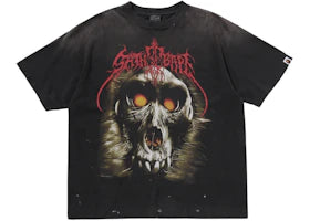 BAPE X Saint Mxxxxxx Saint Bape Tee Black