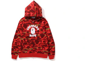 BAPE x Comme des Garcons Osaka Full Zip Hoodie Red