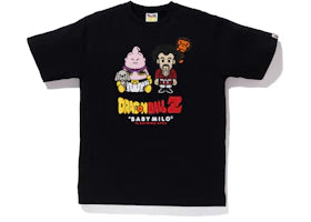 BAPE x Dragon Ball Z Majin Buu & Mr. Satan Baby Milo Tee Black