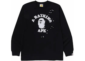 BAPE x Joshua Vides College L/S Tee Black