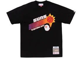BAPE x Mitchell & Ness NBA Phoenix Suns Tee Black