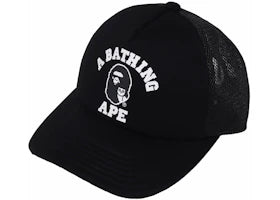 BAPE x OVO Mesh Cap Black