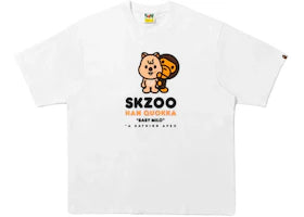 BAPE x Stray Kids Han Quokka Baby Milo Tee White