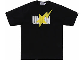 BAPE x Union Pigment Dyed Sta Tee Black
