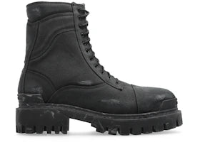 Balenciaga Combat Strike 20mm Boot Black