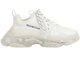Balenciaga Triple S Clear Sole White (Women's)